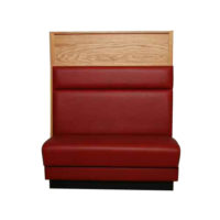 red cushion booth Crystal Minnesota