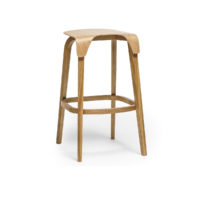light brown wood stool Crystal Minnesota