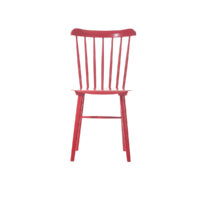 red no arm wood chair Crystal Minnesota
