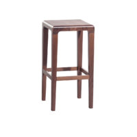 dark brown wood stool Crystal Minnesota