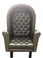 black leather chair Crystal Minnesota